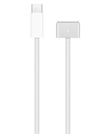 Дата кабель usb-c to magsafe 3 for apple (aaa) (1.8m) (box) white