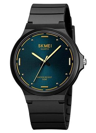 Годинник наручний skmei 2108bkbu, black/blue, 10313