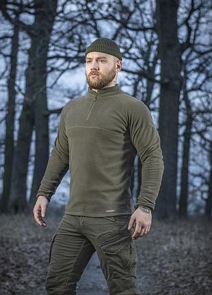 M-tac кофта delta polartec реглан dark olive 10