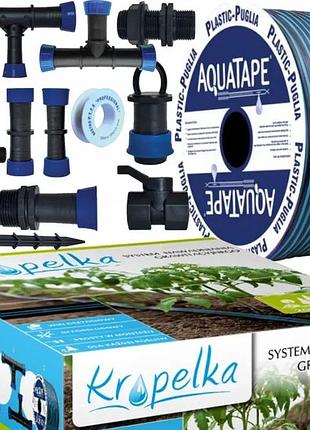 Крапельний полив krоpelka для теплиці 18м2