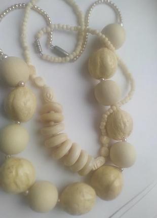 Буси 2 пари одним лотом дерево кістка