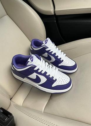 Nike dunk championship court purple  арт 0044