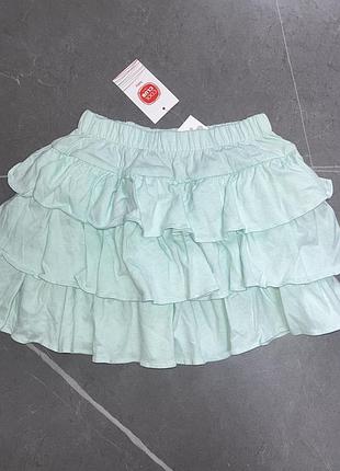 Спідниця салатова