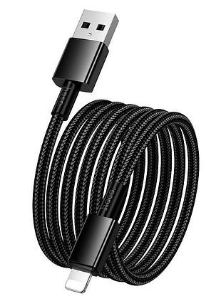 Кабель hoco lightning energy charging data cable x119 |1m, 2.4a| 3
