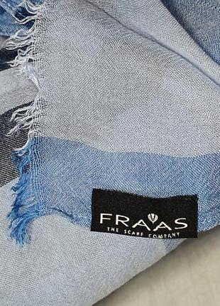 Шарф fraas базовый голубой