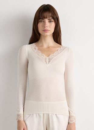 Лонгслів з кашеміром intimissimi ultralight