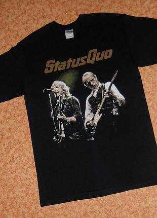 Футболка status quo/pictures exposed european & uk tour 2009/vintage