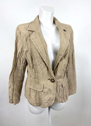 Пиджак стильный loved and laudent, лен