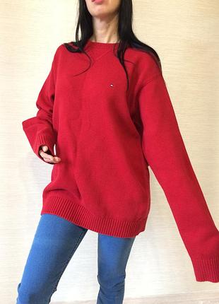 Мужской красный свитер