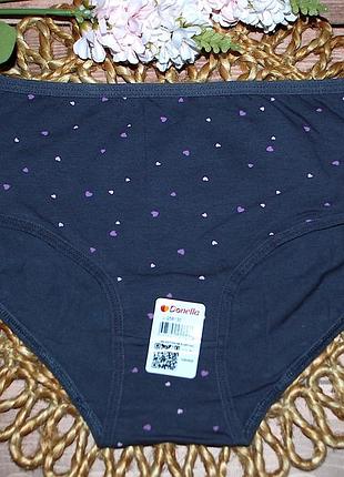 Трусики висока посадка л donella донелла широкий бік батал максі сердечки