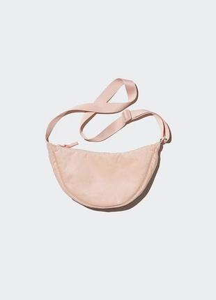 Вельветова сумка uniqlo round mini shoulder bag (corduroy) colour