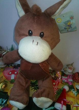 Мягкая игрушка оселочек, ослик, ослик 2