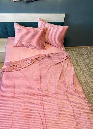 Велюровый комплект постельного белья