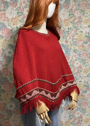 Пончо вовна