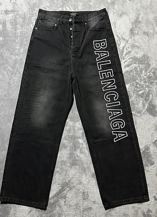 Джинси штани balenciaga logo pants