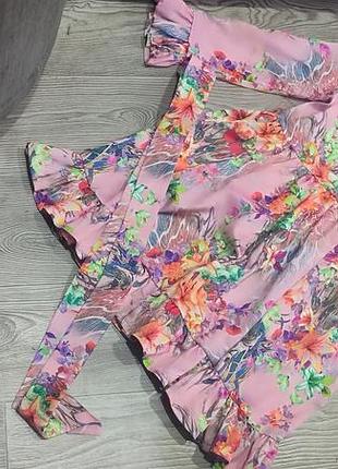 Стильное платье 7-8роков