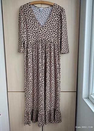 Платье вискоза миди.