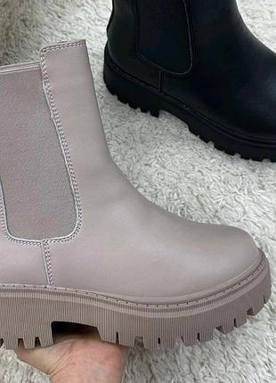 Черевики шкіряні