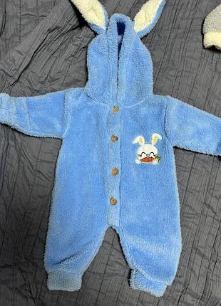 Махровий дитячий комбінезон