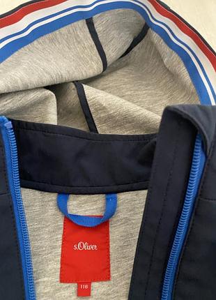 S.oliver softshell куртка 116 см (5-6 років), стан ідеальний 3