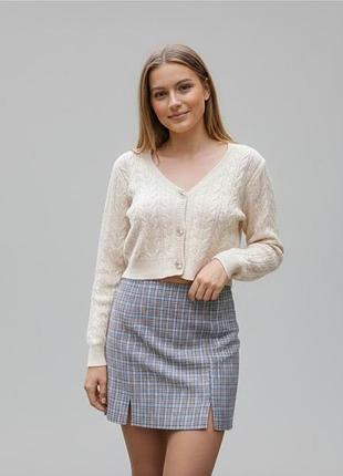 Спідниця у клітинку