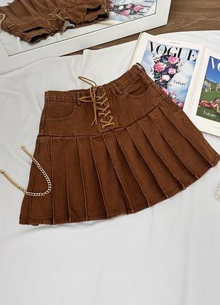 Джинсова спідниця