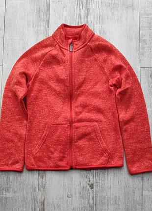 В'язана утеплена кофта