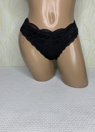 Трусики чорні