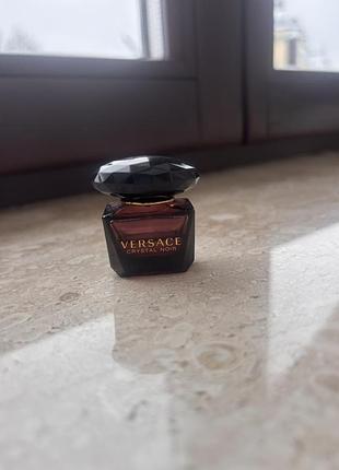 Мініатюра парфумів versace crystal noir 5 мл