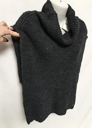 Жилетка женская полушерсть оверсайз xs/s/36/34/