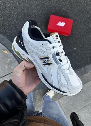 Термо кросівки new balance 1906r metallic gold / gore tex (cordura)