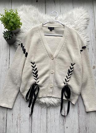 Кардиган з бантом