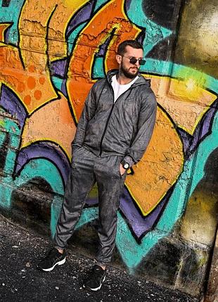 Стрічковий спортивний костюм stone island x new balance blackвн1040(k6 8 - 00)