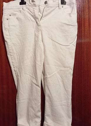 Бриджи нещеколен джинсовые