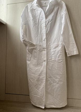 Халат медичний білий