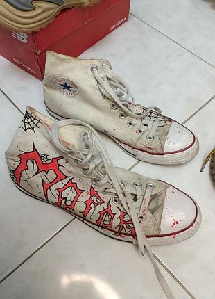 Кастомні конверси/ кеди  чоловічі