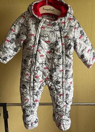 Дитячій зимовий комбінезон lc waikiki baby 9-12 m