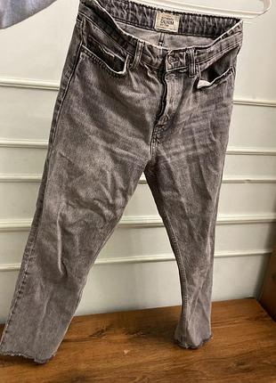 Сірі джинси zara