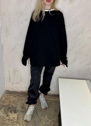 Світшот з довгими рукавами, унісекс