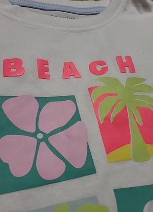 Летняя пижама для девочки, новая, европейский сток, размер 134, 164. 6
