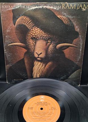 Ram jam "portrait of the artist as a young ram" 1978 / платівка / вініл / vinyl / vintage