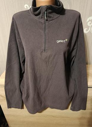 Флісова кофта під шию