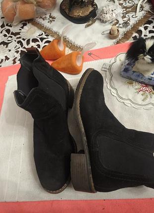 Чоботи  ( еко замша)