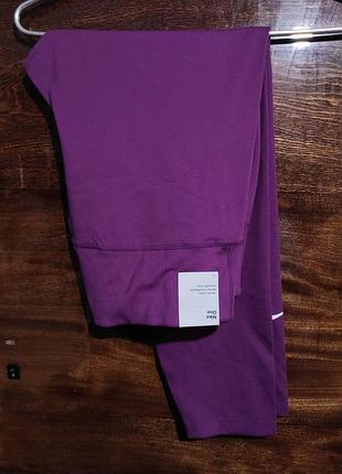 Лосины женские nike dri-fit dd0345-503 (оригинал) спортивные, фиолетовые.
размер 1х (plus size).
технология nike dri-fit быстро отводит пот от кожи.