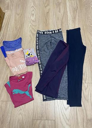 Набір для спорту для дівчинки на зріст 122/128