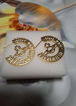 Vivienne westwood  серьги 2