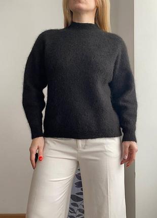 Вʼязаний ворсистий светр французького бренду la redoute