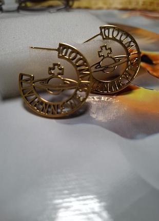 Vivienne westwood  серьги 3