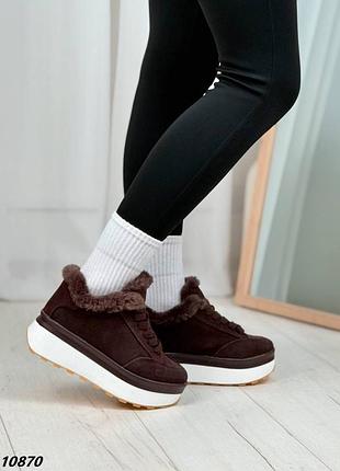 Кросівки жіночі з натуральної замші. код 10870