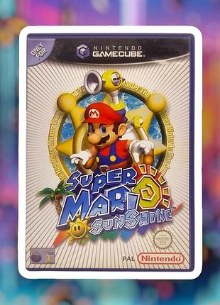 Диск super mario sunshine (nintendo gamecube)